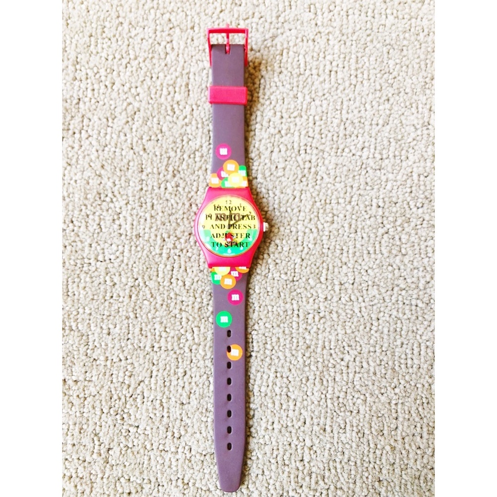 ‘94 M & M Watch collectible cute vintage watch 90s